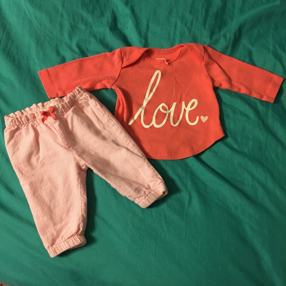 💜Baby Girls Newborn Carters Outfit💜